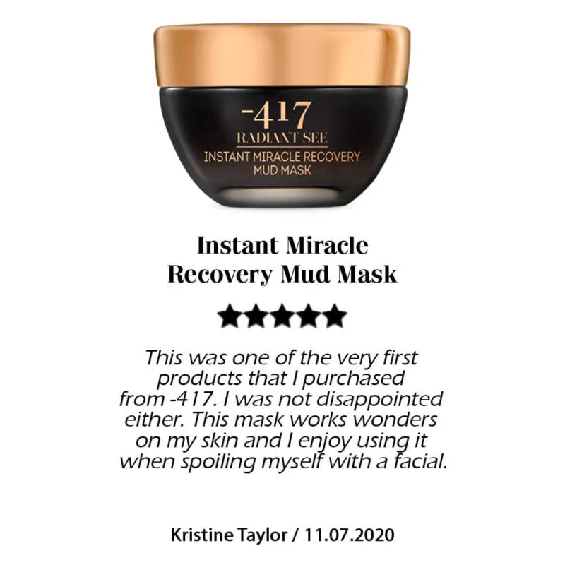 Instant Miracle Recovery Mud Mask from the Dead Sea 50 ml.