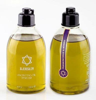 Anointing Oil Frankincense & Myrrh Fragrance 250ml. From Holyland Jerusalem.