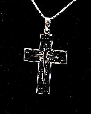 Christian Cross Pendant With Swarovski Colored Gemstones 1# - Spring Nahal