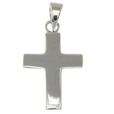 Cross Pendant in Metal Sterling Silver + 925 Silver Necklace - Spring Nahal