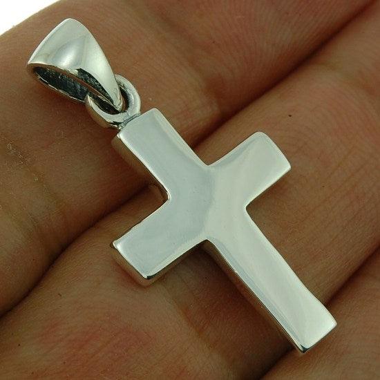 Cross Pendant in Metal Sterling Silver + 925 Silver Necklace - Spring Nahal