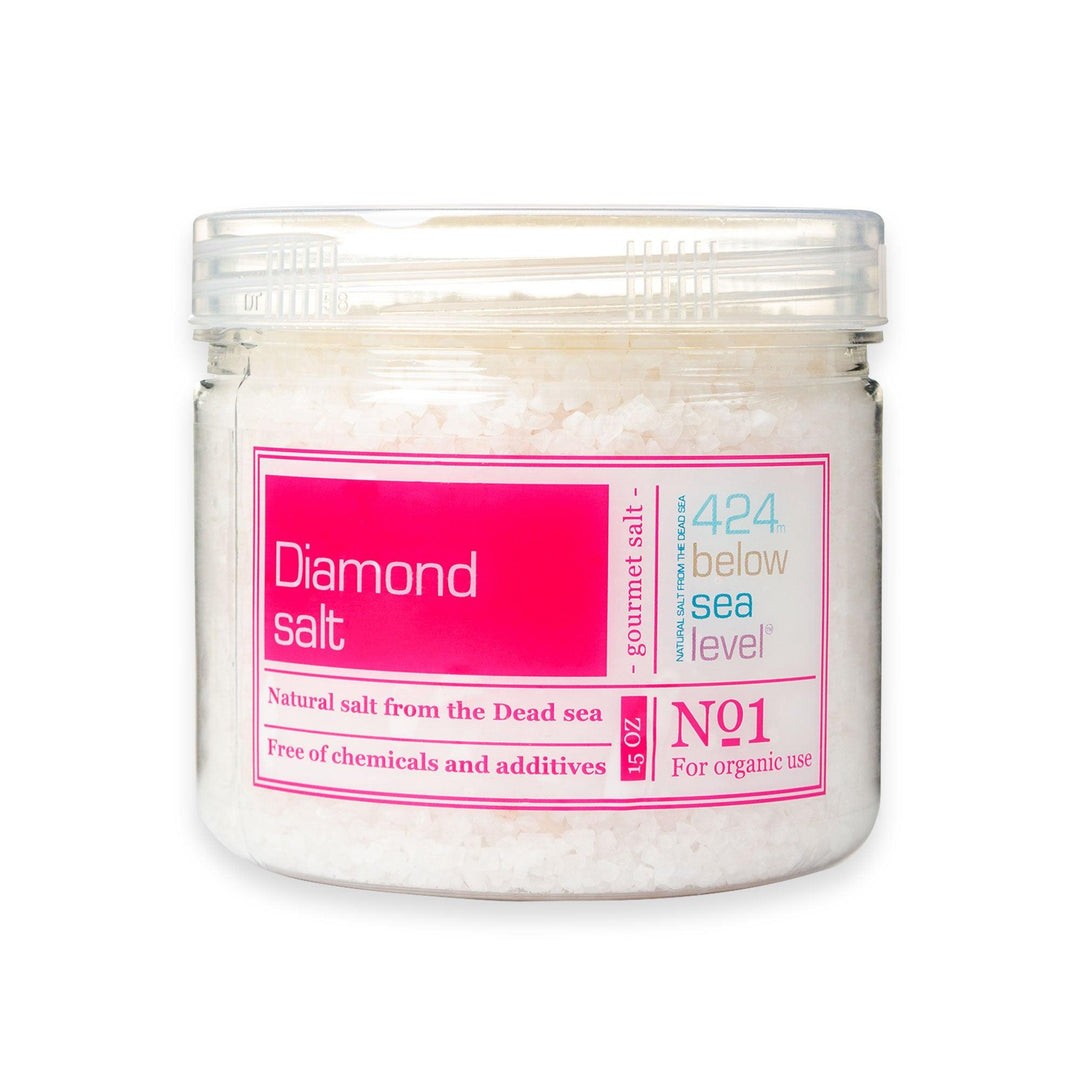 Diamond Salt Gourmet Salt From The Dead Sea 400 grams - Spring Nahal
