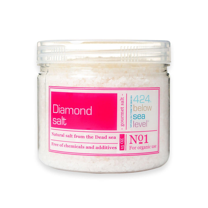 Diamond Salt Gourmet Salt From The Dead Sea 400 grams - Spring Nahal