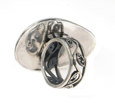 Eilat Stone Ring in 925 Sterling Silver #1 - Spring Nahal