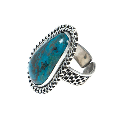 Eilat Stone Ring in 925 Sterling Silver #3 - Spring Nahal