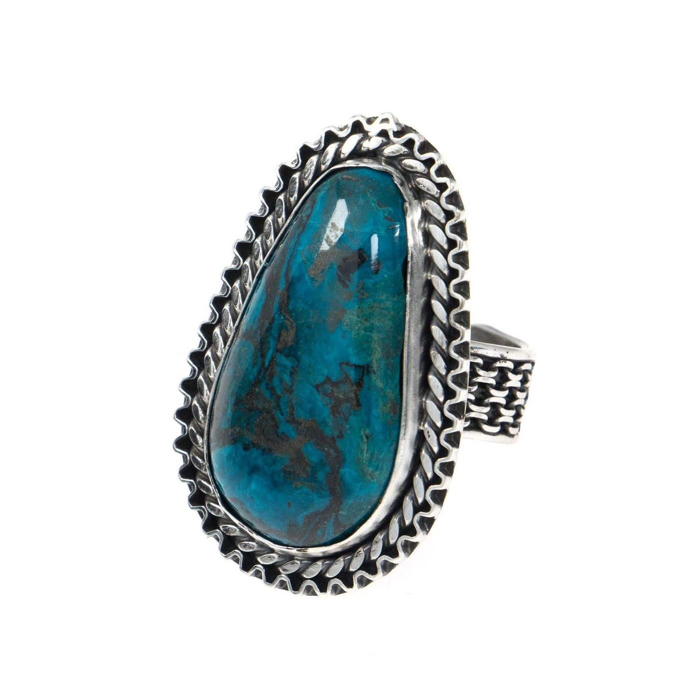 Eilat Stone Ring in 925 Sterling Silver #3 - Spring Nahal