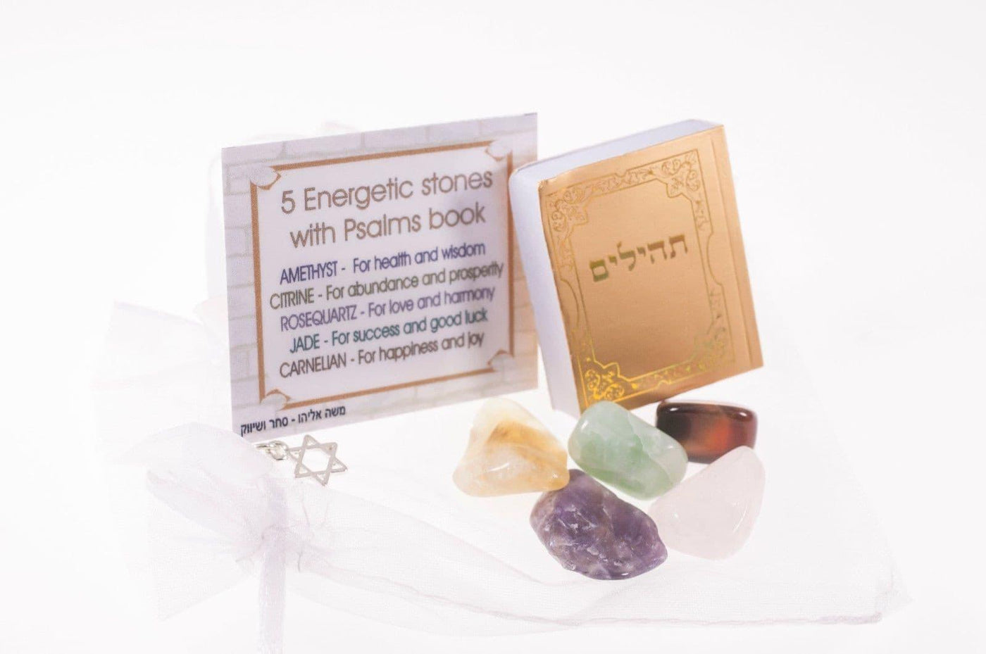 Energetic Stones with Psalms book(in english).