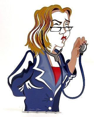 Hand Made High Design Doctor Colored Metal Made.