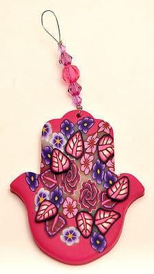 Hanging Hamsa Hand For Home entrance Blessing ( small ).