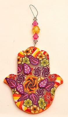 Hanging Hamsa Hand For Home entrance Blessing ( small ).