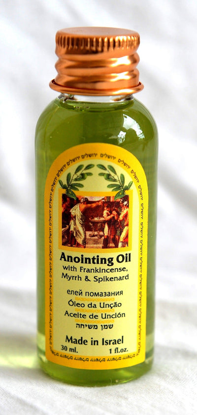 Home Blessing Kit of Anointing oil Frankincense Myrrh & Spikenard - Spring Nahal