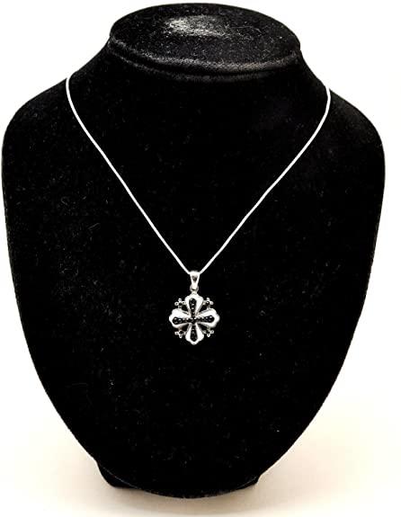 Jerusalem Cross Pendant With Colored Gemstones 2# - Spring Nahal