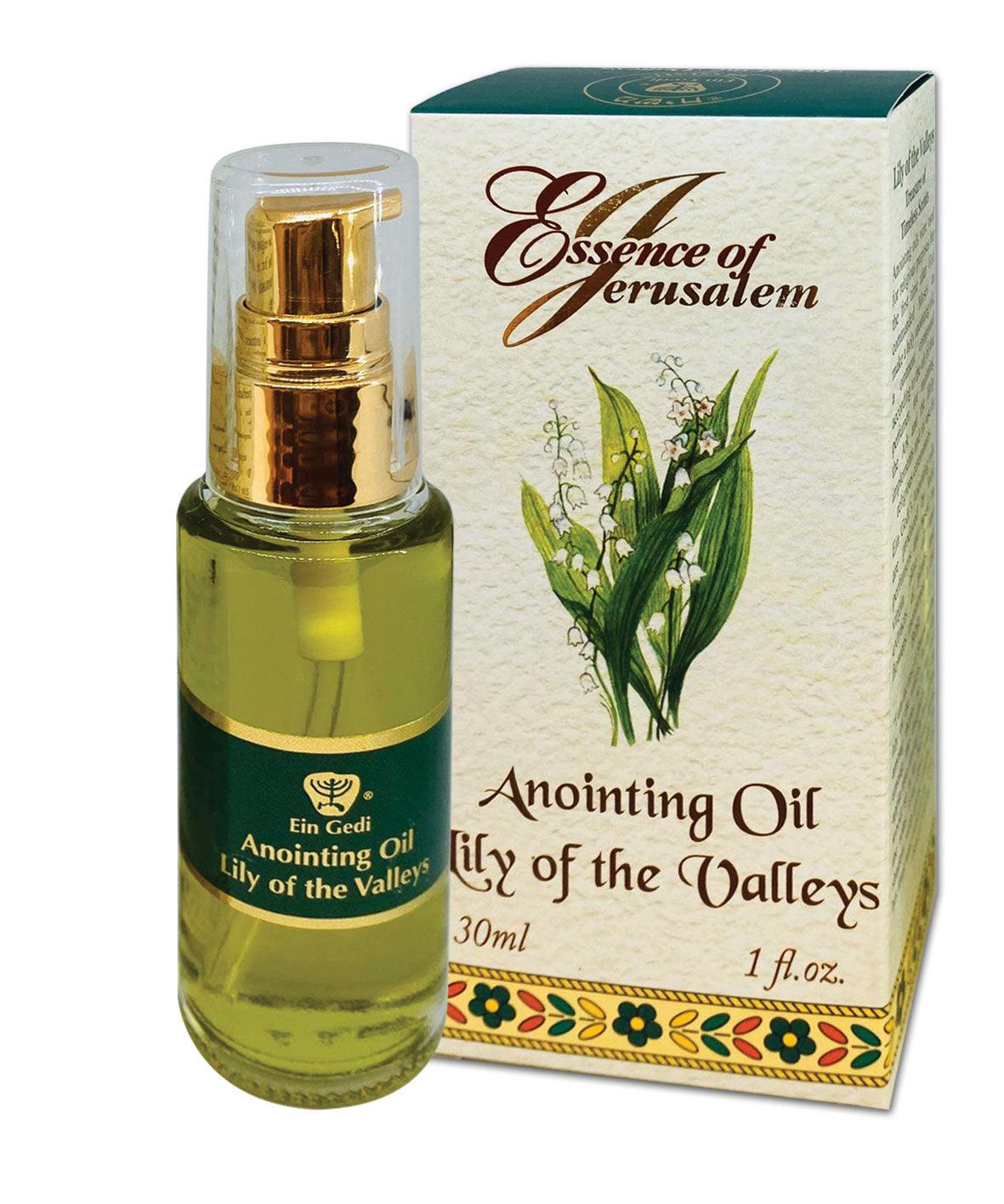 Lily of the Valley Essence of Jerusalem Anointing Oil 30ml/1 fl.oz unique scent from the Holyland - Spring Nahal