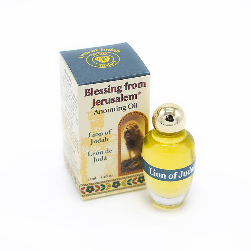 Ein Gedi Anointing Oil with Biblical Spices from Jerusalem 0.34oz / 12ml Lion of Judah