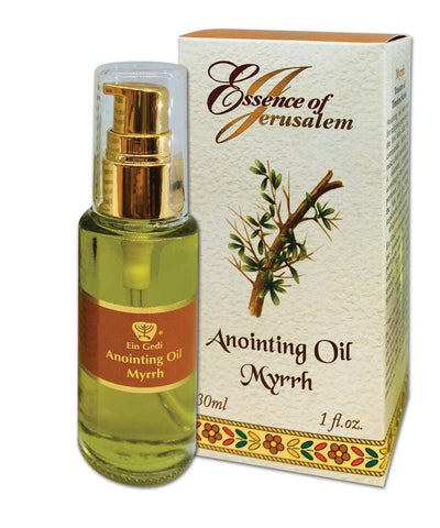 Myrrh Essence of Jerusalem Anointing Oil 30ml/1 fl.oz unique scent from the Holyland - Spring Nahal