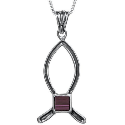 Nano Sim NT Silver Pendant - Ichthys - Spring Nahal