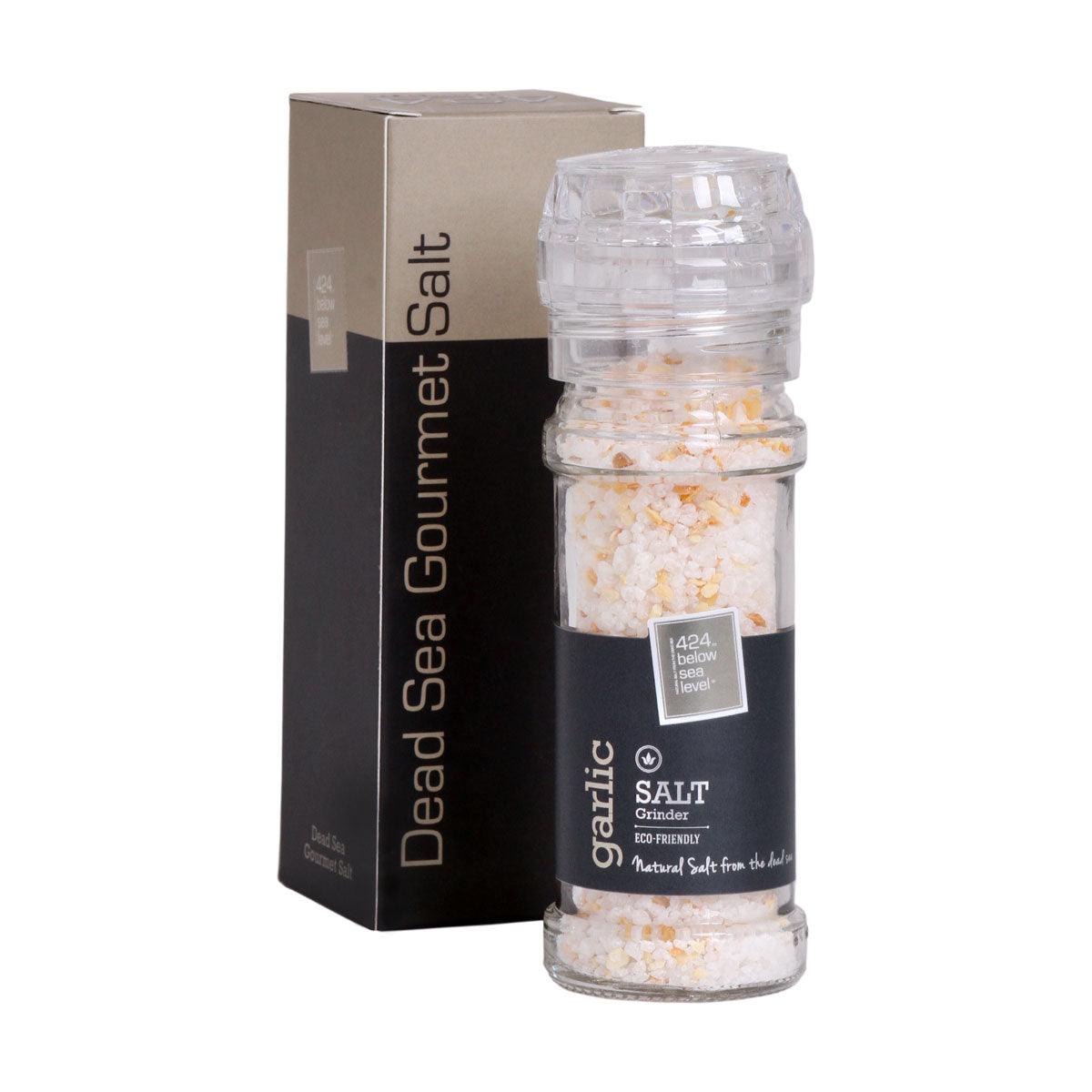 Platinum Garlic Gourmet Salt From The Dead Sea - Spring Nahal