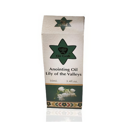Roll On Anointing Oil Lily Of The Valleys 0.34oz Holyland Jerusalem 5 PACK SALE