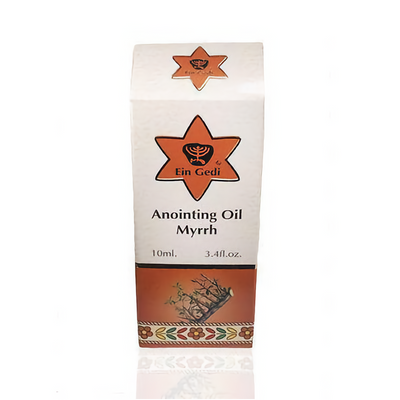 5 x Roll On Anointing Oil Myrrh 0.34oz From Holyland Jerusalem