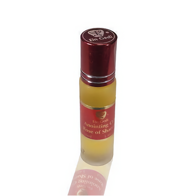 Roll On Anointing Oil Rose Of Sharon 0.34oz From Holyland Jerusalem 5 PACK SALE