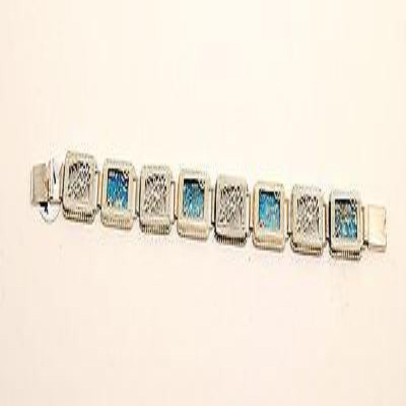 Roman Glass Bracelet Authentic&Luxurious With Certificate Sterling Silver 925 #5 - Spring Nahal