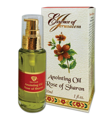 Rose of Sharon Essence of Jerusalem Anointing Oil 30ml/1 fl.oz - Spring Nahal