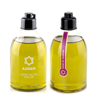 USA Stock - The New Jerusalem Anointing Oil Hand - Crafted from The Messiah's Holy Land - Pure Natural Ingredients Essential Oil - Temple Incense, Ceremony, Spiritual Use