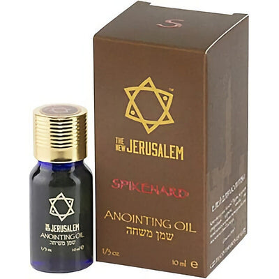 The New Jerusalem Anointing Oil Hand-Crafted from The Holy Land - Pure Natural Ingredients Essential Oil - Temple Incense, Ceremony, Spiritual Use