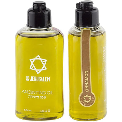 The New Jerusalem Anointing Oil Hand-Crafted from The Holy Land - Pure Natural Ingredients Essential Oil - Temple Incense, Ceremony, Spiritual Use
