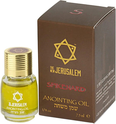 The New Jerusalem Anointing Oil Hand-Crafted from The Holy Land - Pure Natural Ingredients Essential Oil - Temple Incense, Ceremony, Spiritual Use