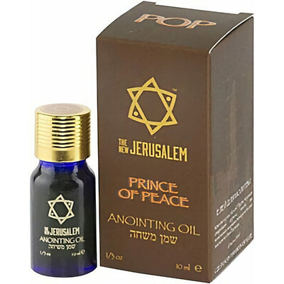 The New Jerusalem Anointing Oil Hand-Crafted from The Holy Land - Pure Natural Ingredients Essential Oil - Temple Incense, Ceremony, Spiritual Use