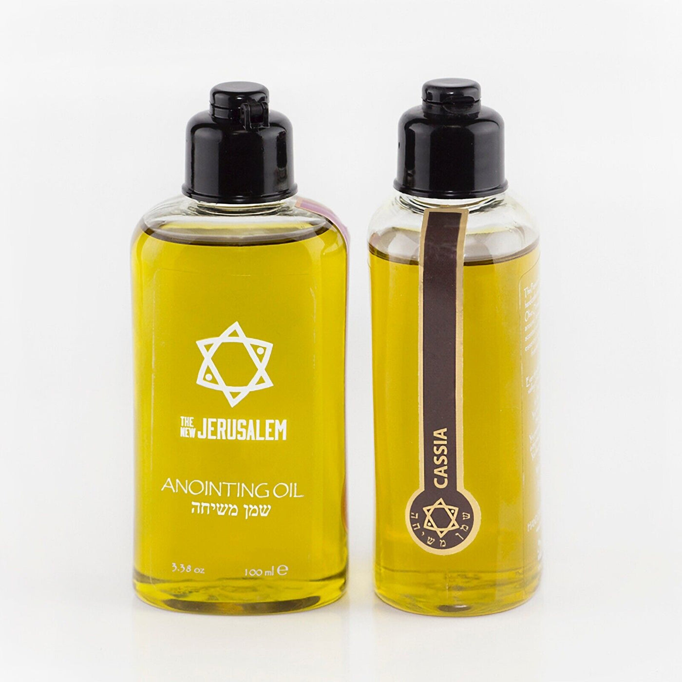 The New Jerusalem Anointing Oil Hand-Crafted from The Holy Land - Pure Natural Ingredients Essential Oil - Temple Incense, Ceremony, Spiritual Use