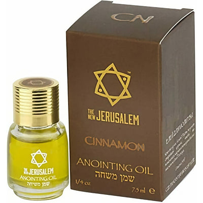 Anointing Oil Cinnamon Fragrance 7.5ml -  0.25 Fl Oz. From Holyland Jerusalem