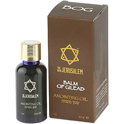 The New Jerusalem Anointing Oil Hand-Crafted from The Holy Land - Pure Natural Ingredients Essential Oil - Temple Incense, Ceremony, Spiritual Use