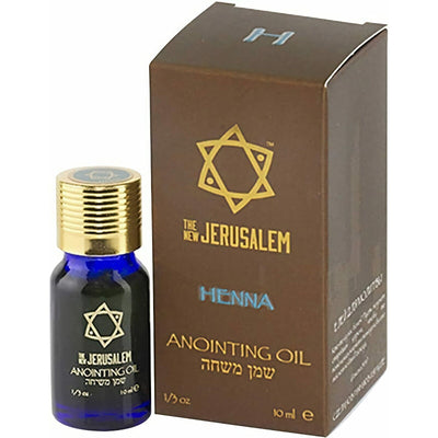 The New Jerusalem Anointing Oil Hand-Crafted from The Holy Land - Pure Natural Ingredients Essential Oil - Temple Incense, Ceremony, Spiritual Use