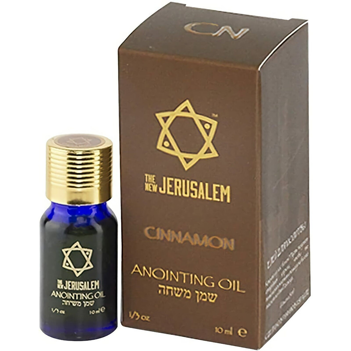 The New Jerusalem Anointing Oil Hand-Crafted from The Holy Land - Pure Natural Ingredients Essential Oil - Temple Incense, Ceremony, Spiritual Use
