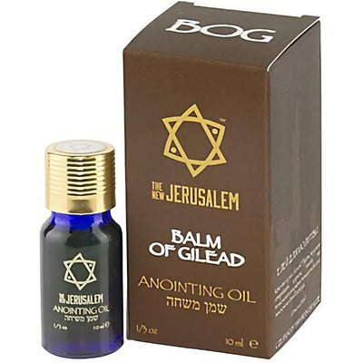 The New Jerusalem Anointing Oil Hand-Crafted from The Holy Land - Pure Natural Ingredients Essential Oil - Temple Incense, Ceremony, Spiritual Use