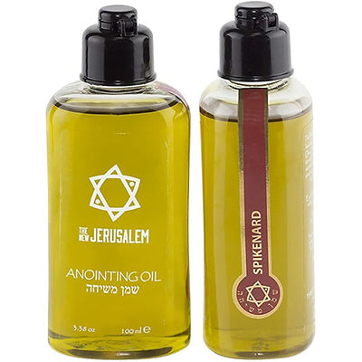 The New Jerusalem Anointing Oil Hand-Crafted from The Holy Land - Pure Natural Ingredients Essential Oil - Temple Incense, Ceremony, Spiritual Use