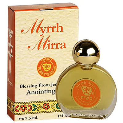 Myrrh Anointing Oil - 7.5 ml - 0.25 fl.oz. from the Holyland