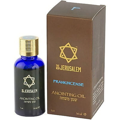 USA Stock - The New Jerusalem Anointing Oil Hand - Crafted from The Messiah's Holy Land - Pure Natural Ingredients Essential Oil - Temple Incense, Ceremony, Spiritual Use