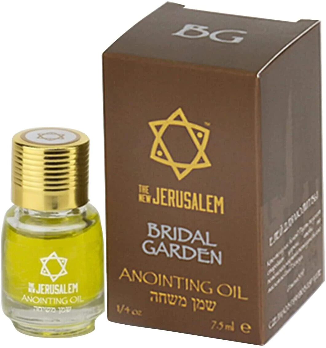 USA Stock - The New Jerusalem Anointing Oil Hand - Crafted from The Messiah's Holy Land - Pure Natural Ingredients Essential Oil - Temple Incense, Ceremony, Spiritual Use
