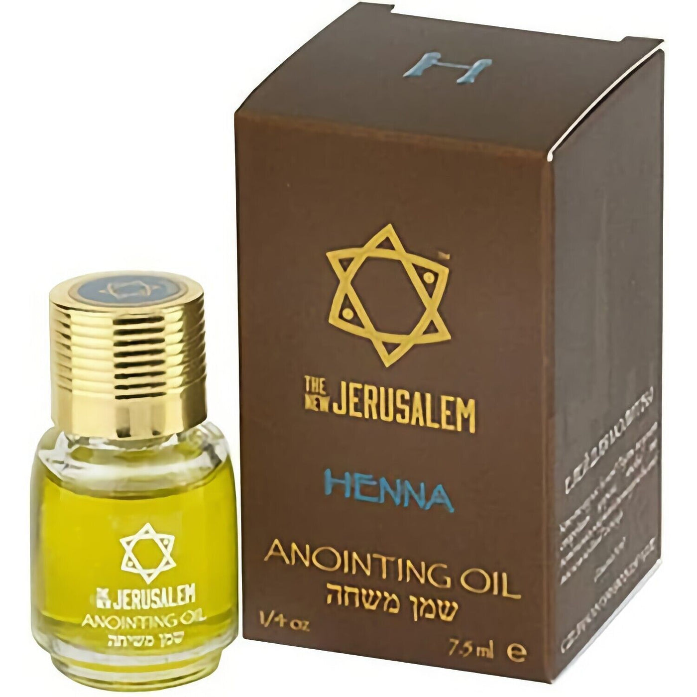 The New Jerusalem Anointing Oil Hand-Crafted from The Holy Land - Pure Natural Ingredients Essential Oil - Temple Incense, Ceremony, Spiritual Use