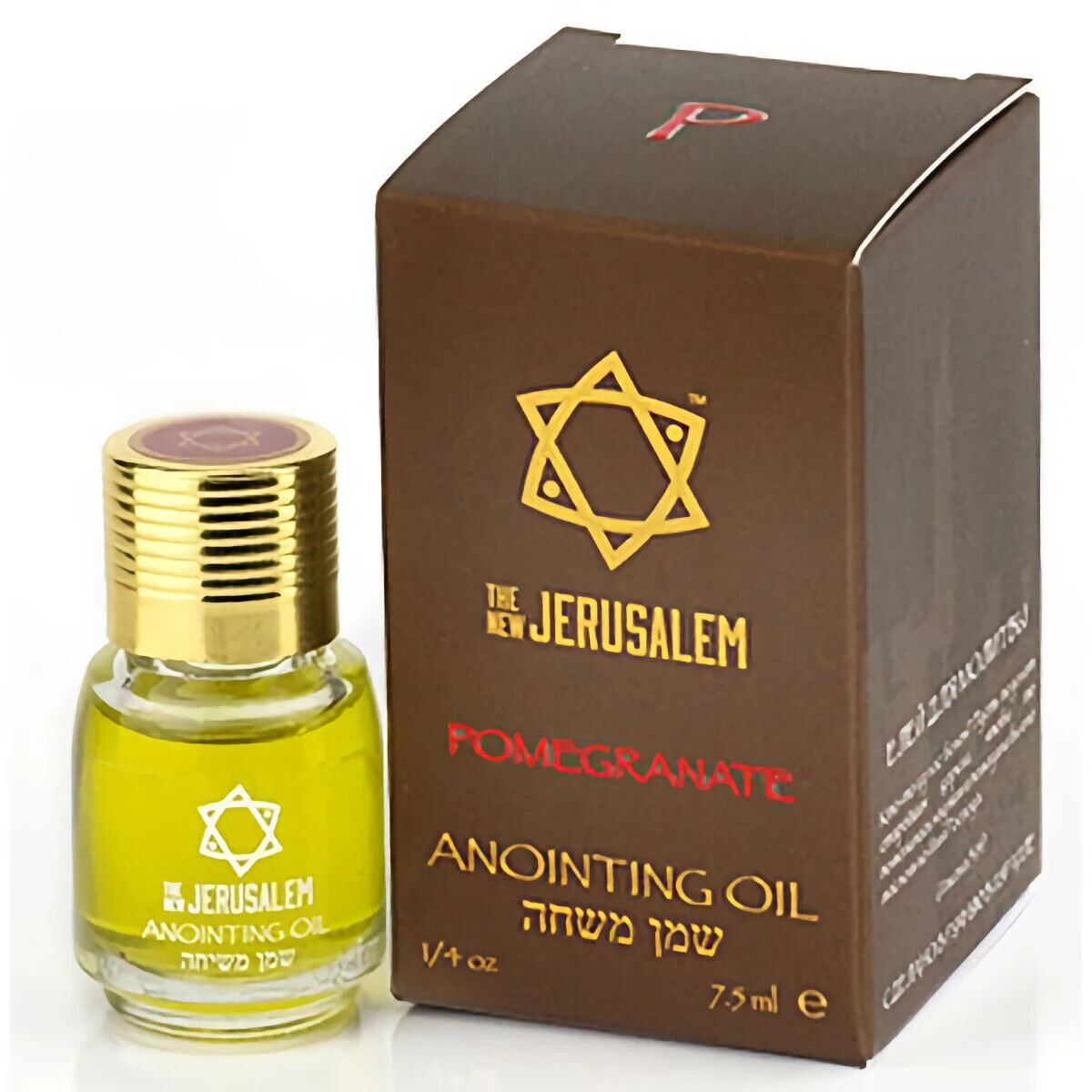 The New Jerusalem Anointing Oil Hand-Crafted from The Holy Land