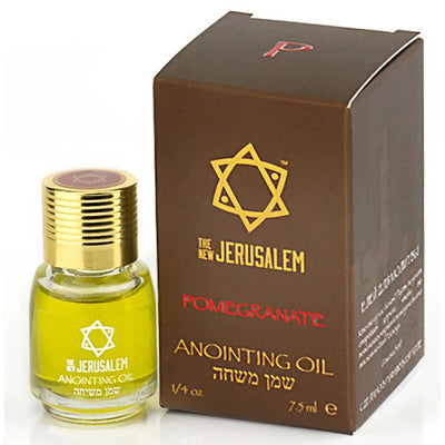 The New Jerusalem Anointing Oil Hand-Crafted from The Holy Land - Pure Natural Ingredients Essential Oil - Temple Incense, Ceremony, Spiritual Use