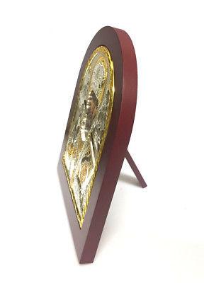 spcial price!! Saint Nicholas Byzantine Icon Sterling Silver 925 Size 19x15cm - Spring Nahal