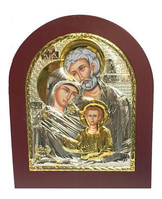 spcial price!!The Family Byzantine Icon Sterling Silver 925 Size 19x15cm - Spring Nahal