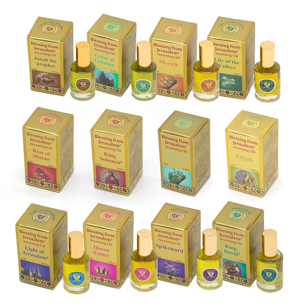 Spring Deal - Gold Anointing Oil Pack 12ml From Holyland Jerusalem. - Spring Nahal