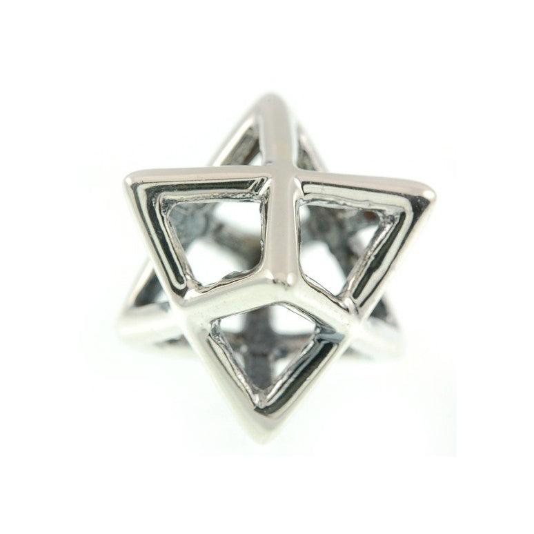 Star Of David Pendant With Chain Sterling Silver 925 #3 - Spring Nahal