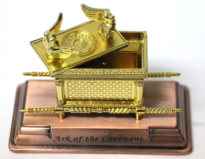 The Ark of The Covenant Replica Gold Plated Statue (Medium) - Spring Nahal