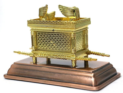 The Ark of The Covenant Replica Gold Plated Statue (small).